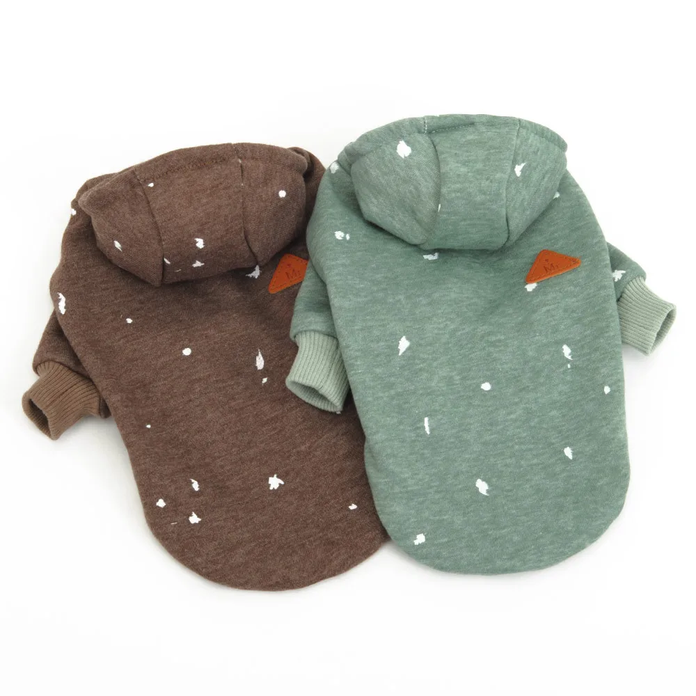 Pet Apparel Wholesale Fashion Dot Pattern Dog Winter Clothes Custom Logo Dog Cotton Hoodie, Many colors
Pet Apparel Wholesale Fashion Dot Pattern Dog Winter Clothes Custom Logo Dog Cotton Hoodie, Many colors