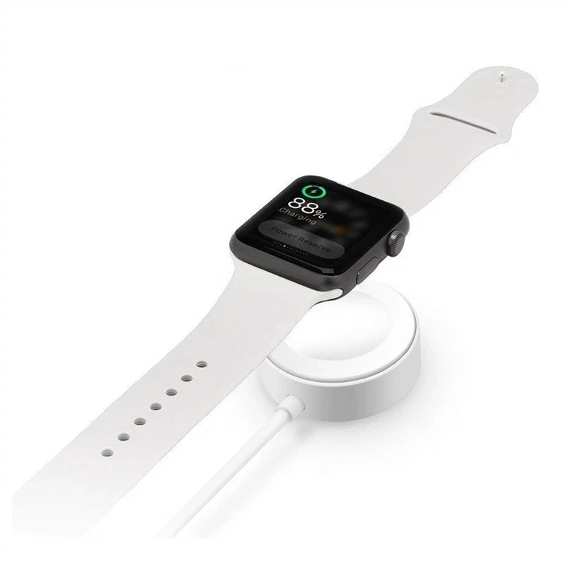 portable magnetic smartwatch charger usb watch charger wireless charger for apple watch series 7/6/5/4/3/2/1, White
portable magnetic smartwatch charger usb watch charger wireless charger for apple watch series 7/6/5/4/3/2/1, White