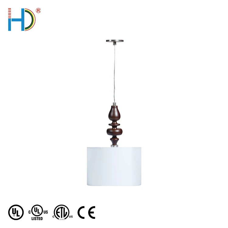 Vintage Wood Chandelier Industrial Restaurant White Brushed Nickel Pendant Light