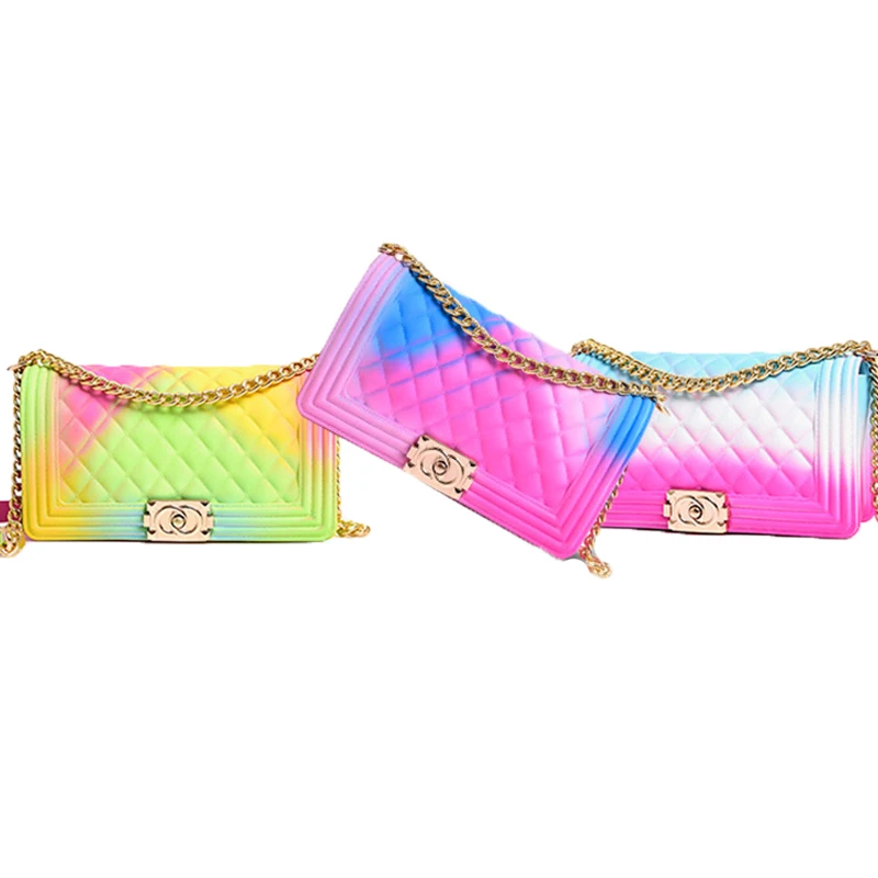 rainbow purse