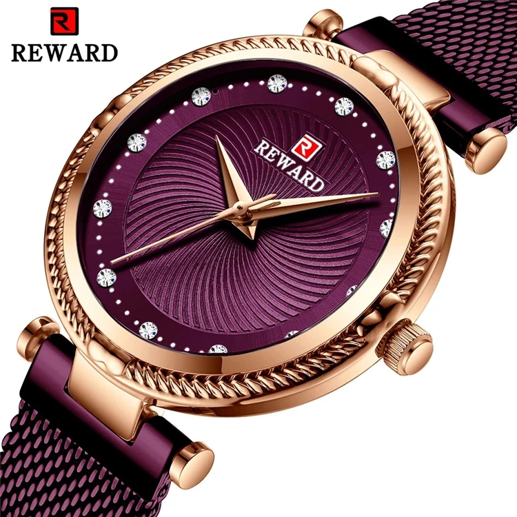 REWARD Fashion Women Watches New Stainless Steel Ultra thin Quartz Watch Woman Romantic Clock Women's Watches Montre Femme
REWARD Fashion Women Watches New Stainless Steel Ultra thin Quartz Watch Woman Romantic Clock Women's Watches Montre Femme