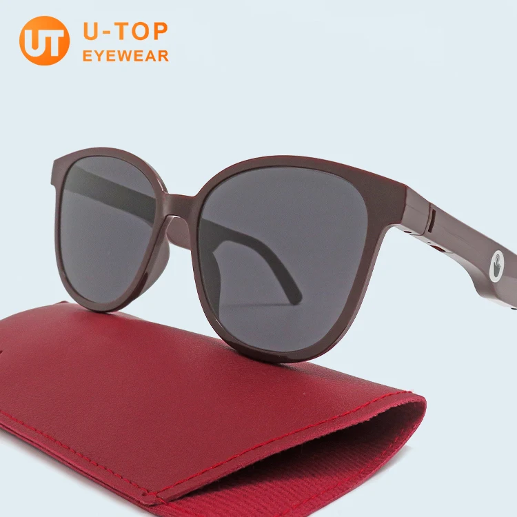 U-Top New Arrival Sunglasses Hot Selling Blue tooth Glasses Calling Smart Sunglasses with Music TWS Microphone TR Glasses
U-Top New Arrival Sunglasses Hot Selling Blue tooth Glasses Calling Smart Sunglasses with Music TWS Microphone TR Glasses