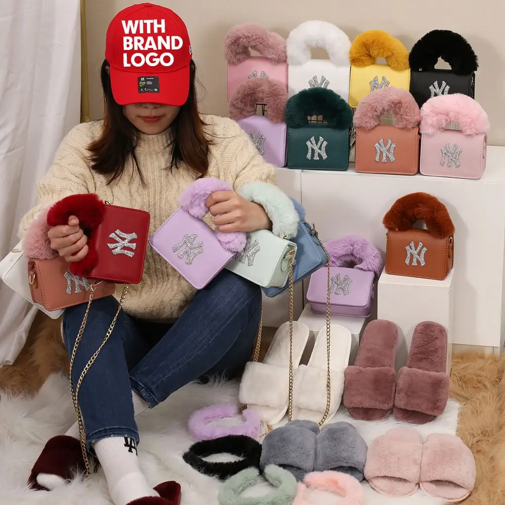 2021 Hot Selling Furry Purses Women Hand Bags Purses and Hat Set Luxury Handbags for Women Bags Handbag, 11 colors
2021 Hot Selling Furry Purses Women Hand Bags Purses and Hat Set Luxury Handbags for Women Bags Handbag, 11 colors