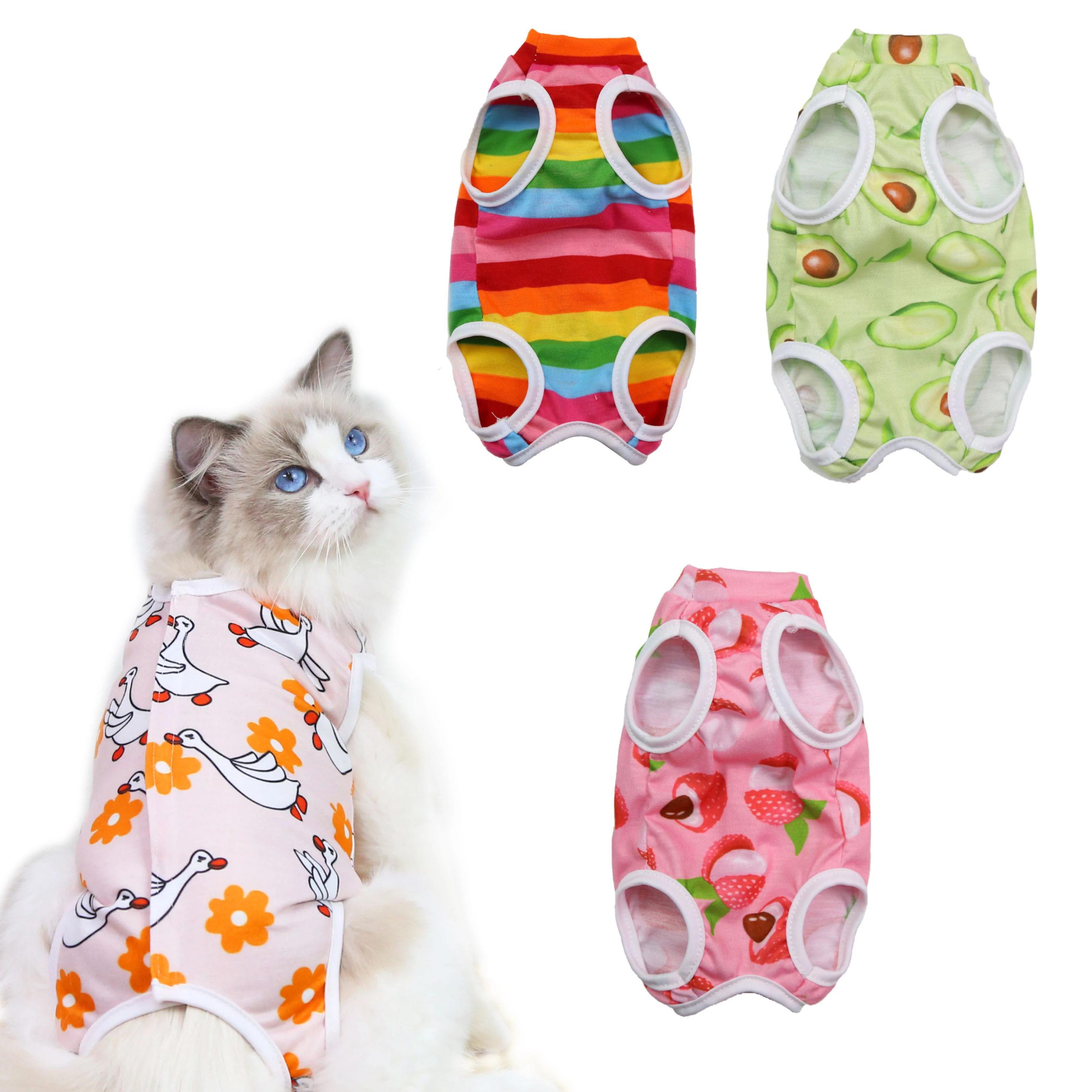Custom New Design Sterilization Recovery Suit Pet Summer Recovery Clothes Cat Surgery Clothes
Custom New Design Sterilization Recovery Suit Pet Summer Recovery Clothes Cat Surgery Clothes