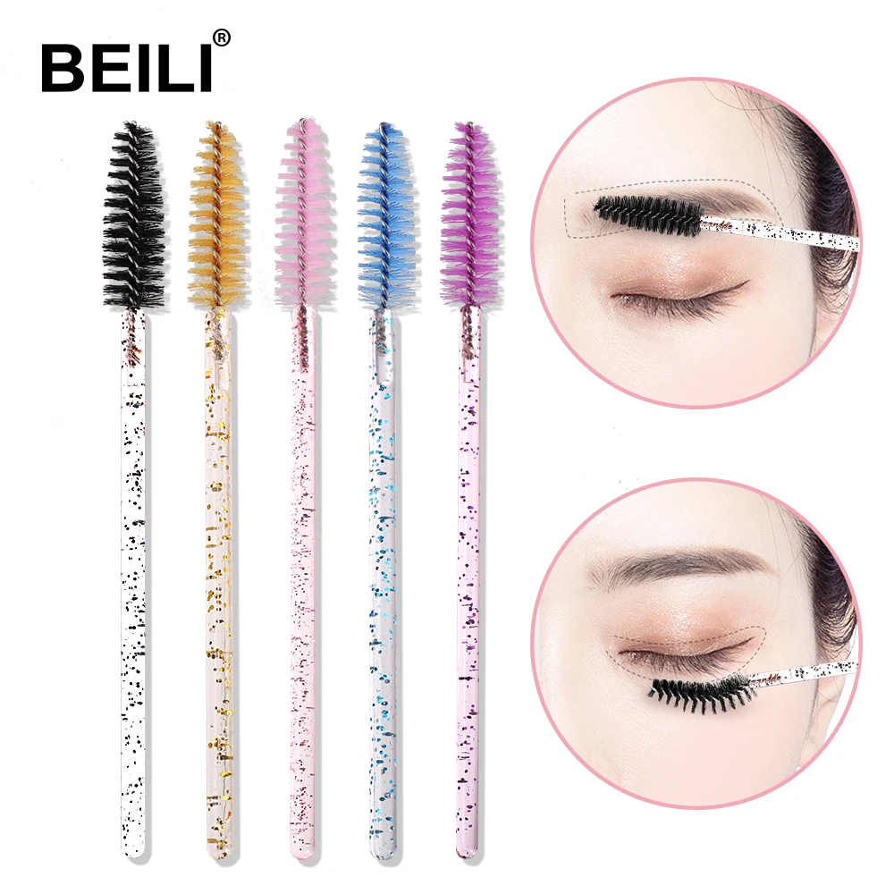 BEILI 2021 Custom Disposable Professional Personalized Extensions Silicone Wand Mascara Eyebrow Cosmetic Micro Eyelash Brush, Customized color
BEILI 2021 Custom Disposable Professional Personalized Extensions Silicone Wand Mascara Eyebrow Cosmetic Micro Eyelash Brush, Customized color