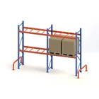 Warehouse storage heavy duty pallet rack teardrop pallet racking system