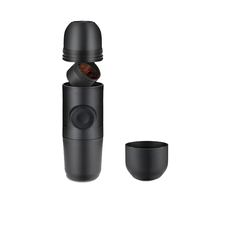 Hand press portable coffee machine espresso machine outdoor accompanying manual coffee cup Mini coffee pot, Customized
Hand press portable coffee machine espresso machine outdoor accompanying manual coffee cup Mini coffee pot, Customized