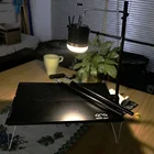 small folding laptop table outdoor table lamp pole