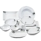 Dishes Plates Bulk Dinnerware Dish Plate Restaurant Hotel Serving Ceramic Plate Tableware