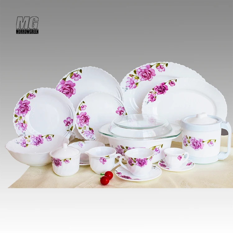 Factory 58PCS Hot Sale Classical Egypt Machine Pressed Round Oval White Opal Glass Set with Customized Decal Design Polifoam Box, White/black
Factory 58PCS Hot Sale Classical Egypt Machine Pressed Round Oval White Opal Glass Set with Customized Decal Design Polifoam Box, White/black