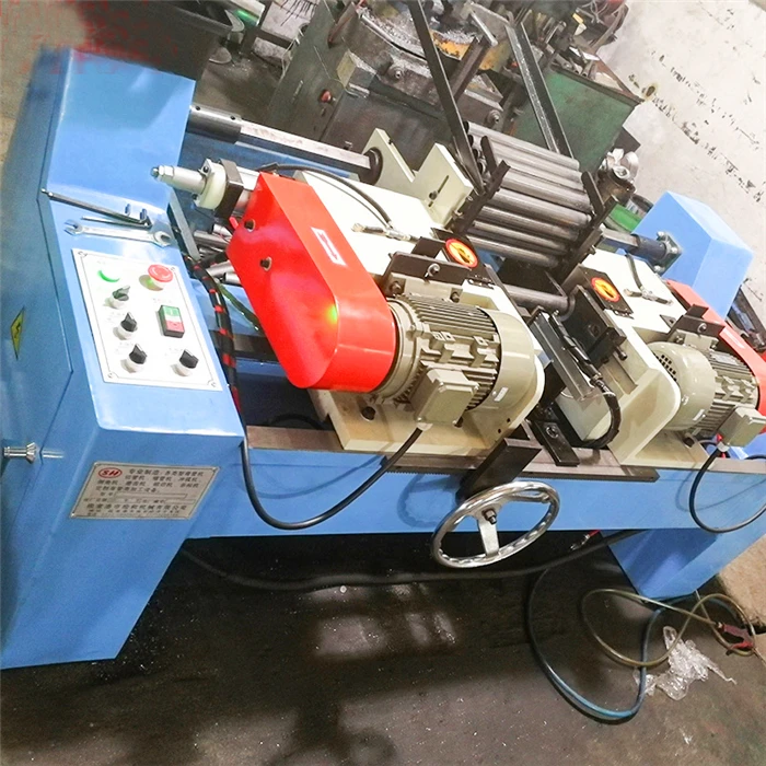 Hydraulic Double Head Chamfering Machine For Metal Pipe Automatic Deburring Machine