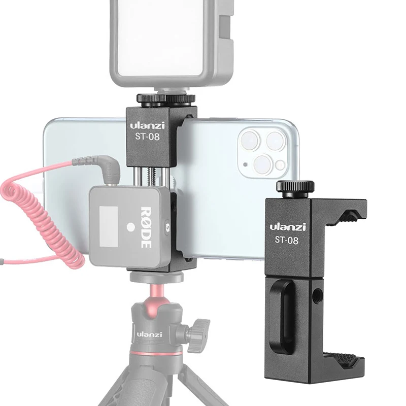 Ulanzi ST-08 Wireless Mic Phone Holder For RODE Wireless Go With Cold Shoe Phone Clip
Ulanzi ST-08 Wireless Mic Phone Holder For RODE Wireless Go With Cold Shoe Phone Clip