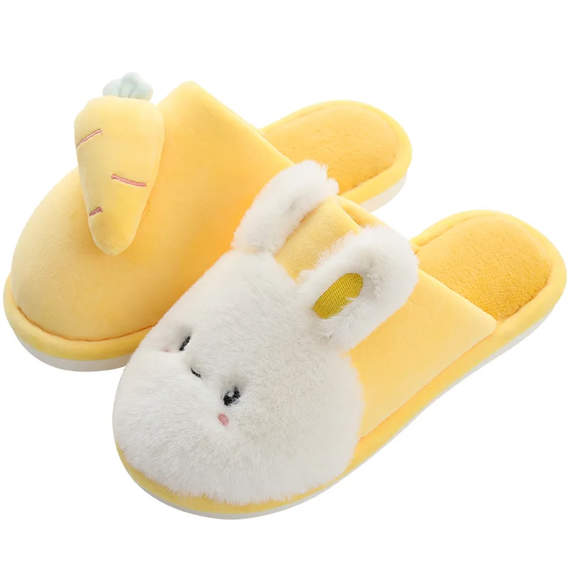 Cute Winter Rabbit Cartoon Slippers Autumn and Winter Indoor Home Girl Furry Plush Anti-Slip Slippers, 4 colors
Cute Winter Rabbit Cartoon Slippers Autumn and Winter Indoor Home Girl Furry Plush Anti-Slip Slippers, 4 colors