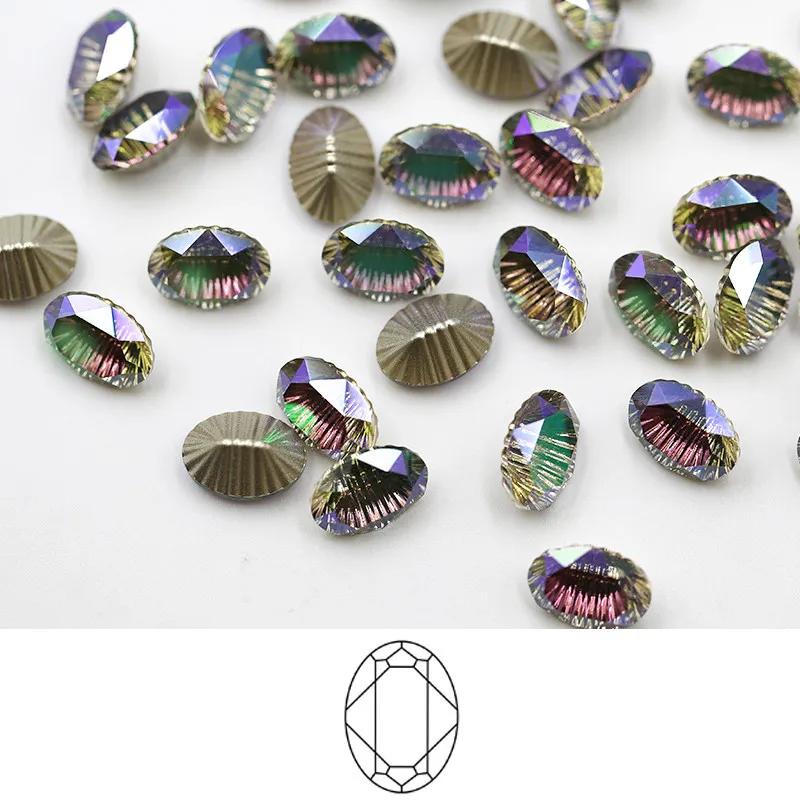 DIY Loose Glass Gold Back Non Hotfix Pointback Rhinestone Wholesale Charms Crystal Rhinestones Designs for Clothes
DIY Loose Glass Gold Back Non Hotfix Pointback Rhinestone Wholesale Charms Crystal Rhinestones Designs for Clothes