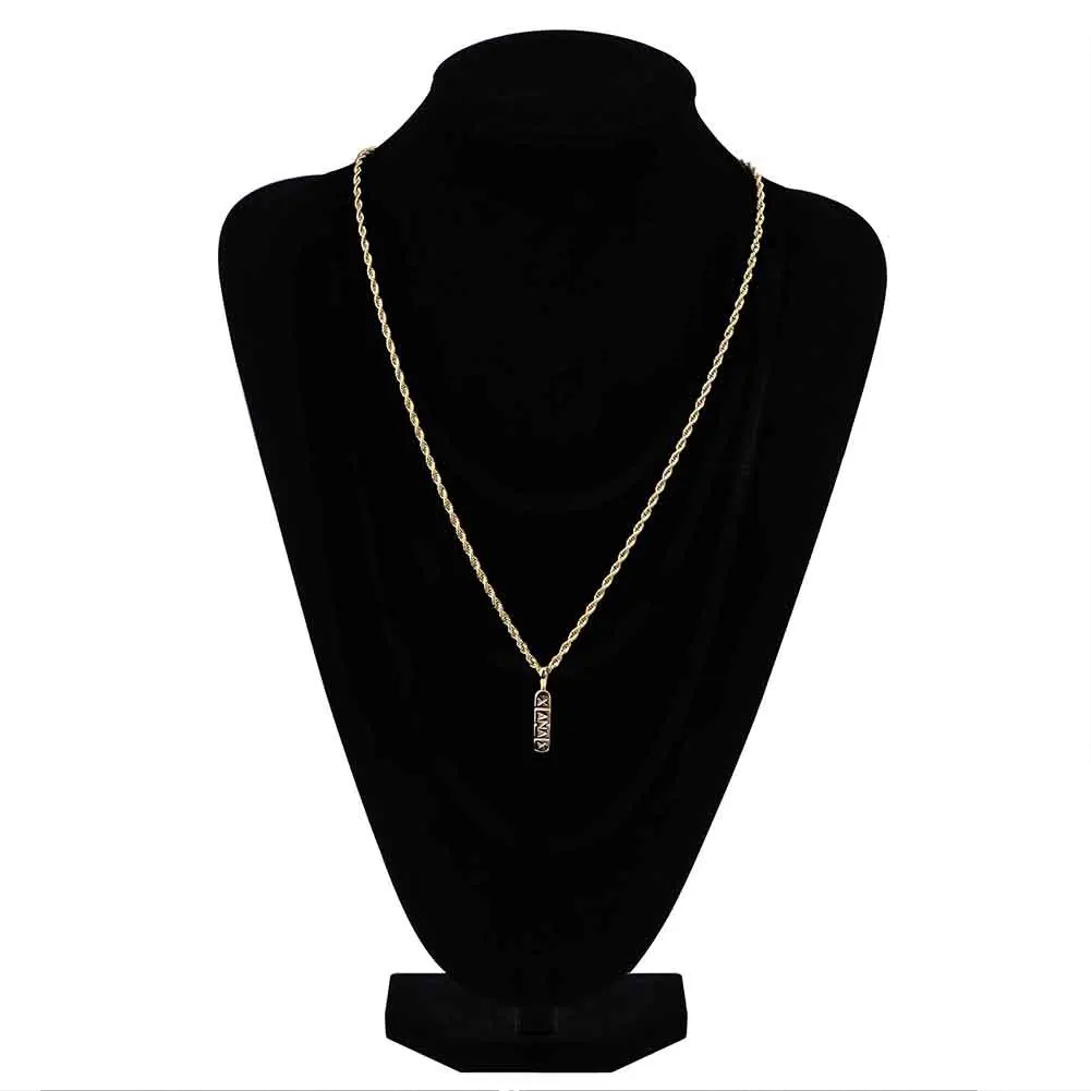 Hip Hop jewelry contracted style Men's necklace Real Gold Plated Hip Hop European Pendant
Hip Hop jewelry contracted style Men's necklace Real Gold Plated Hip Hop European Pendant