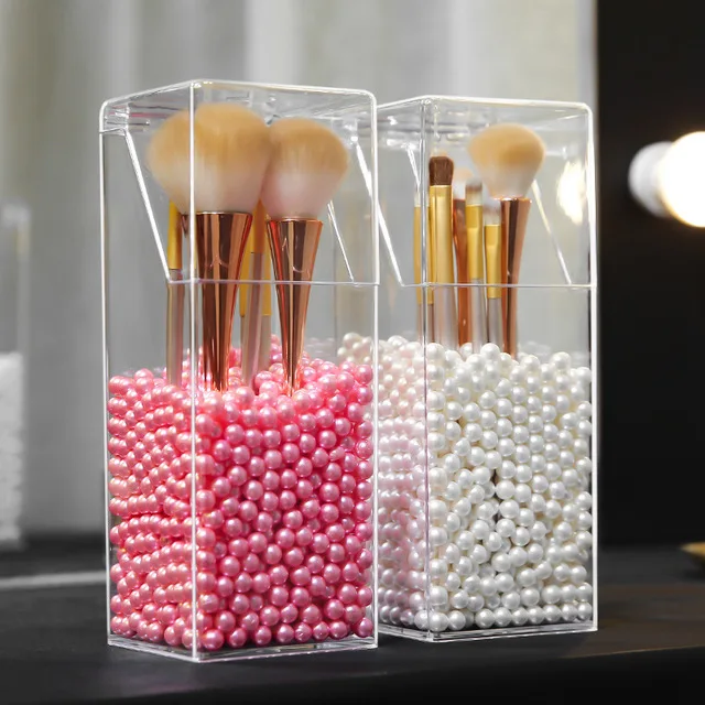 BEAUFLY Anti-dust Acrylic Brush Holder Lipstick Organizer Small Makeup Tools Case Cosmetic Stand Display Rack Holder Storage, Transparent
BEAUFLY Anti-dust Acrylic Brush Holder Lipstick Organizer Small Makeup Tools Case Cosmetic Stand Display Rack Holder Storage, Transparent