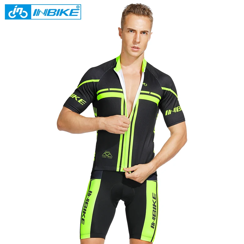 INBIKE Summer Jersey Suit Men Short Sleeve Breathable Sportswear Bicycle MTB Bike Cycling Jerseys set xingmu, Green
INBIKE Summer Jersey Suit Men Short Sleeve Breathable Sportswear Bicycle MTB Bike Cycling Jerseys set xingmu, Green