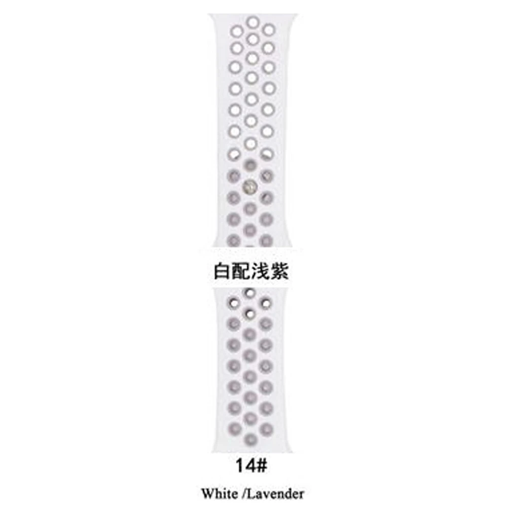 ShanHai Soft Silicone Strap Replacement Bands for iWatch Apple Watch Series 1/2/3/4/5 38mm 42mm Edition S/M M/L, Multi-color optional or customized
ShanHai Soft Silicone Strap Replacement Bands for iWatch Apple Watch Series 1/2/3/4/5 38mm 42mm Edition S/M M/L, Multi-color optional or customized