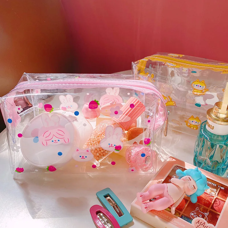 Cartoon anime Japan INS transparent jelly bag creative waterproof zipper makeup bag PVC stationery storage bags for traveling
Cartoon anime Japan INS transparent jelly bag creative waterproof zipper makeup bag PVC stationery storage bags for traveling