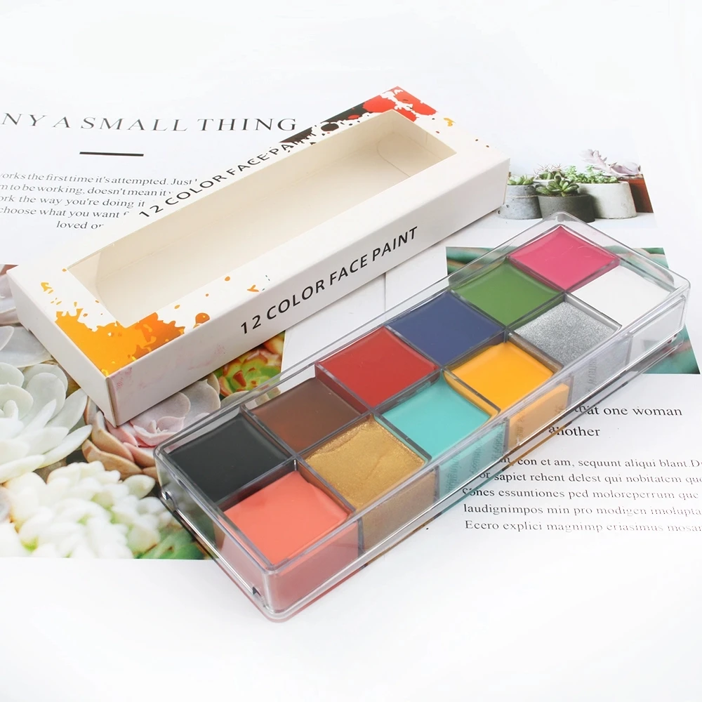 high quality washable waterbased body painting kit professional