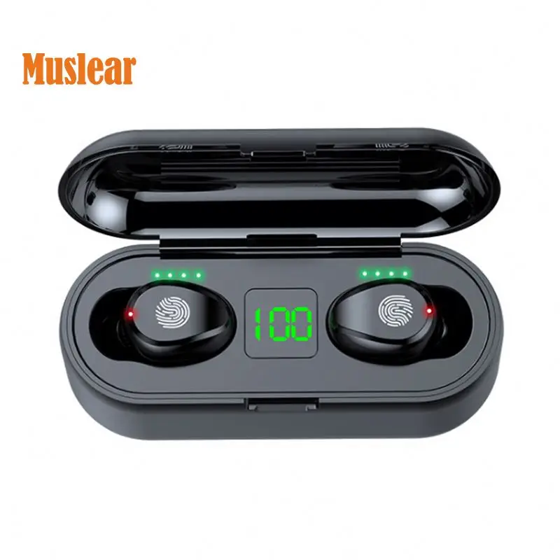 Factory direct sale F9 Tws Waterproof Hifi Stereo Sound 5.0 Wireless Earphone Wireless Headset Wireless Earphone, Black/white/red/jewelry blue
Factory direct sale F9 Tws Waterproof Hifi Stereo Sound 5.0 Wireless Earphone Wireless Headset Wireless Earphone, Black/white/red/jewelry blue