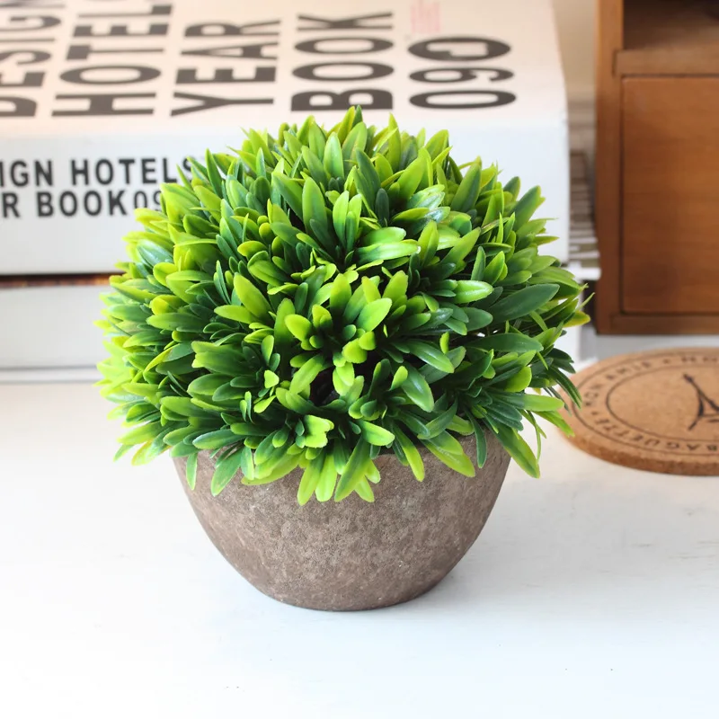 Factory Directly Sale beautiful Artificial topiary boxwood grass ball