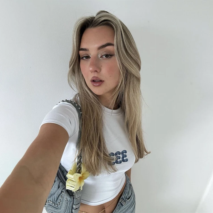 Wholesale White Ladies Crop T shirt Custom Logo Women Cotton Cropped Shirts For Women
Wholesale White Ladies Crop T shirt Custom Logo Women Cotton Cropped Shirts For Women