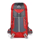 Waterproof Canvas Leather Durable Hiking Roll Top Rucksack Big Capacity Laptop Daily School Backpack Bag