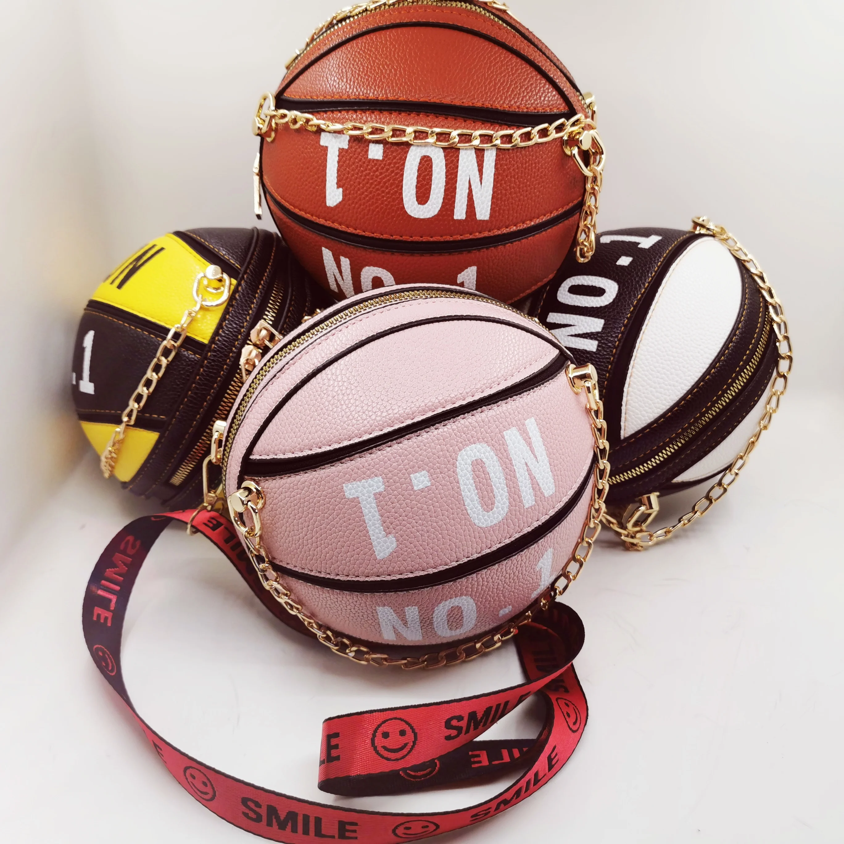 Fashion ladies shoulder round crossbody zipper basketball shape bag PU women cross body basketball purse
Fashion ladies shoulder round crossbody zipper basketball shape bag PU women cross body basketball purse