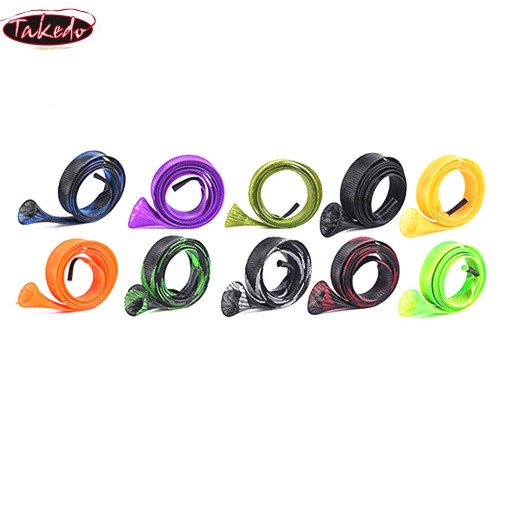 TAKEDO JX01A 35mm 1.7m Multi color woven material snake skin tube retractable fishing rod protective cover rod bushing
TAKEDO JX01A 35mm 1.7m Multi color woven material snake skin tube retractable fishing rod protective cover rod bushing