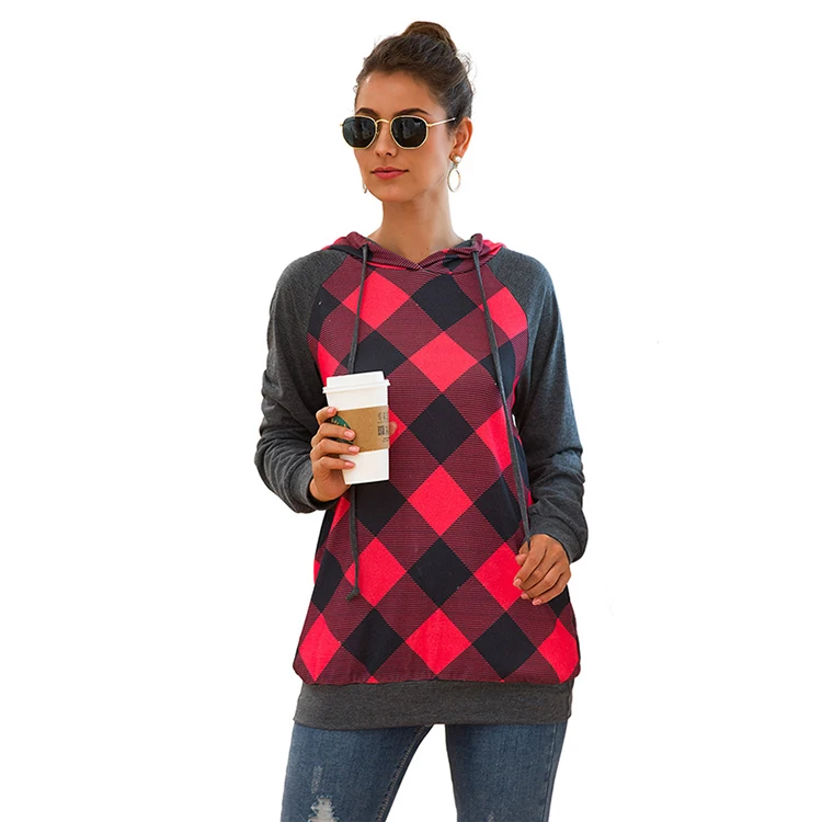 Autumn winter mesh hooded drawstring pocket women's long sleeve sweater, Customized color
Autumn winter mesh hooded drawstring pocket women's long sleeve sweater, Customized color