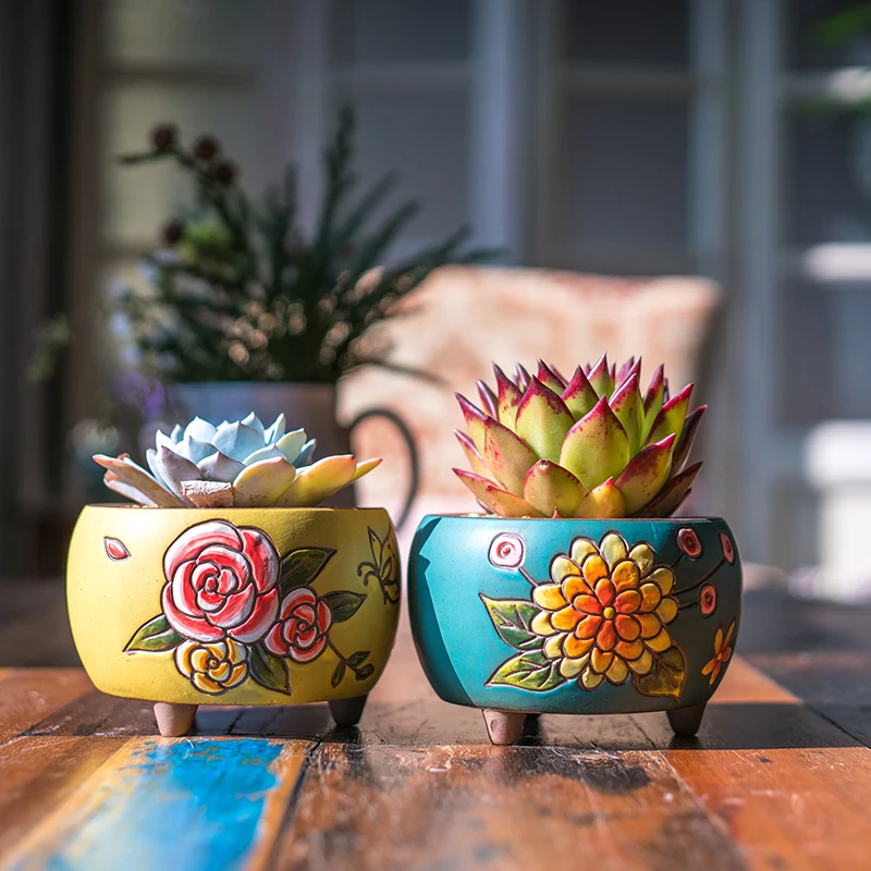 Porcelain Ceramic Flower Vases Flowerpot Hand Painted Indoor Tabletop Gardening Korean Succulent Mini Cute Fleshy Flower Pot, Picture
Porcelain Ceramic Flower Vases Flowerpot Hand Painted Indoor Tabletop Gardening Korean Succulent Mini Cute Fleshy Flower Pot, Picture