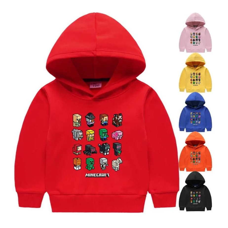 Cr501wholesale child boys girls clothing kids clothes 100% cotton minecrafte sweatshirt hoodies, Customized color
Cr501wholesale child boys girls clothing kids clothes 100% cotton minecrafte sweatshirt hoodies, Customized color