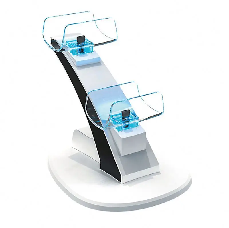 Controller Charger Dock Dual Charging Station PS5 Controller Stand for Sony Playstation 5 Controller Charger for PS5, Black white
Controller Charger Dock Dual Charging Station PS5 Controller Stand for Sony Playstation 5 Controller Charger for PS5, Black white