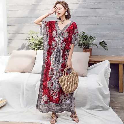 Supplier wholesale Leisure vacation boho bohemian dress thailand bangkok tops clothes Loose dresses
Supplier wholesale Leisure vacation boho bohemian dress thailand bangkok tops clothes Loose dresses