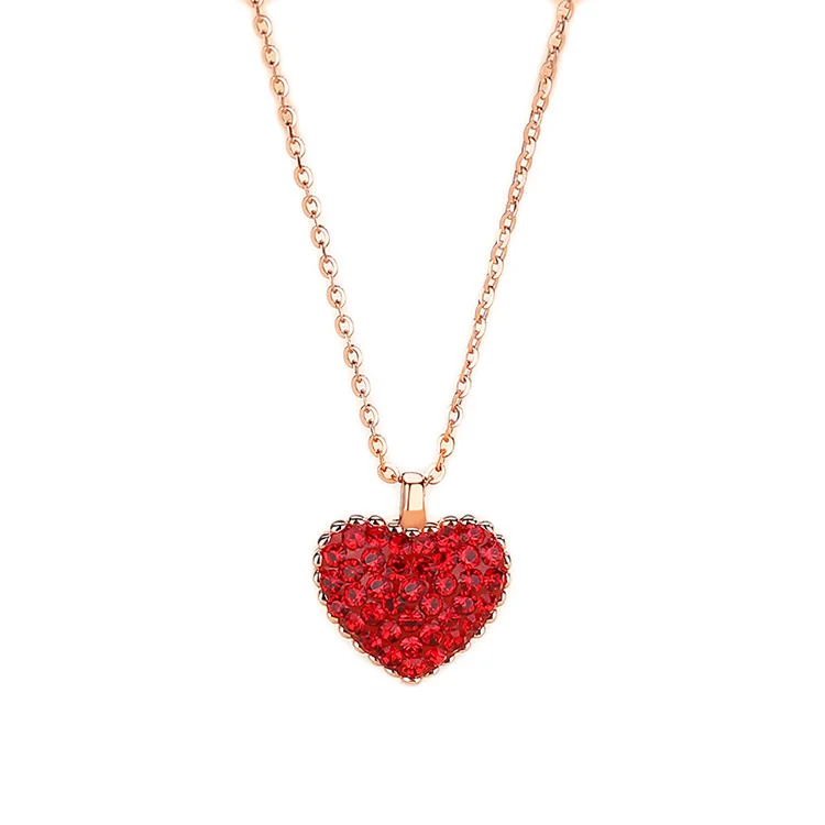 Brand new 925 sterling silver custom zircon designer jewelry necklaces sublimation red heart pendant necklace for gifts
Brand new 925 sterling silver custom zircon designer jewelry necklaces sublimation red heart pendant necklace for gifts