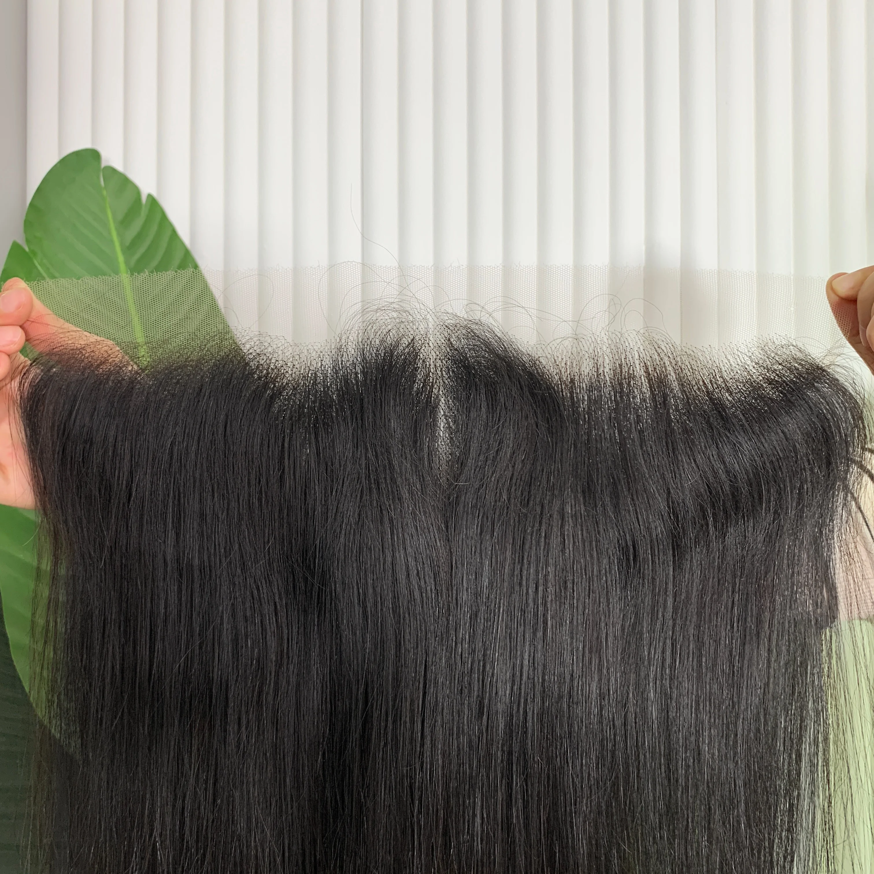 Wholesale Brazilian Cuticle Aligned Straight Ear to Ear Pre Plucked 13*4 Transparent Lace Frontal Human Hair
Wholesale Brazilian Cuticle Aligned Straight Ear to Ear Pre Plucked 13*4 Transparent Lace Frontal Human Hair