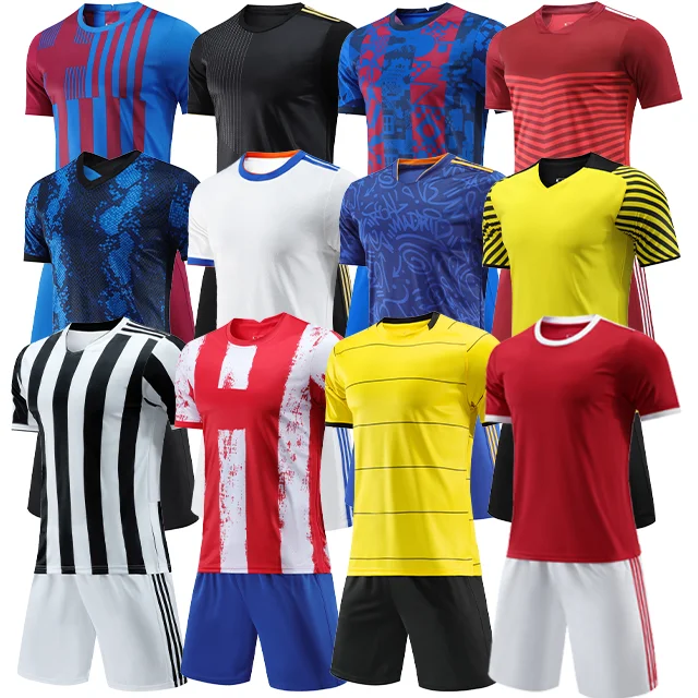 Wholesale Custom Clothing Club Team Mens Quick Dry Tracksuit Shirt Uniform Kit Football Jersey Soccer Wear For Sports
Wholesale Custom Clothing Club Team Mens Quick Dry Tracksuit Shirt Uniform Kit Football Jersey Soccer Wear For Sports