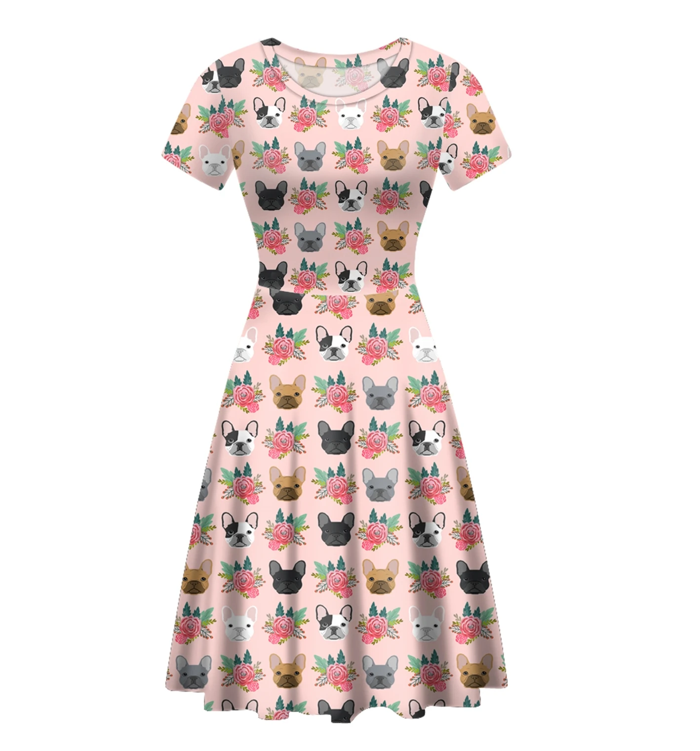 2021 New Arrivals Women Floral Animal Printed Casual Dress Elegant Crew-Neck Short Sleeve Summer Beach A-Line Dresses
2021 New Arrivals Women Floral Animal Printed Casual Dress Elegant Crew-Neck Short Sleeve Summer Beach A-Line Dresses