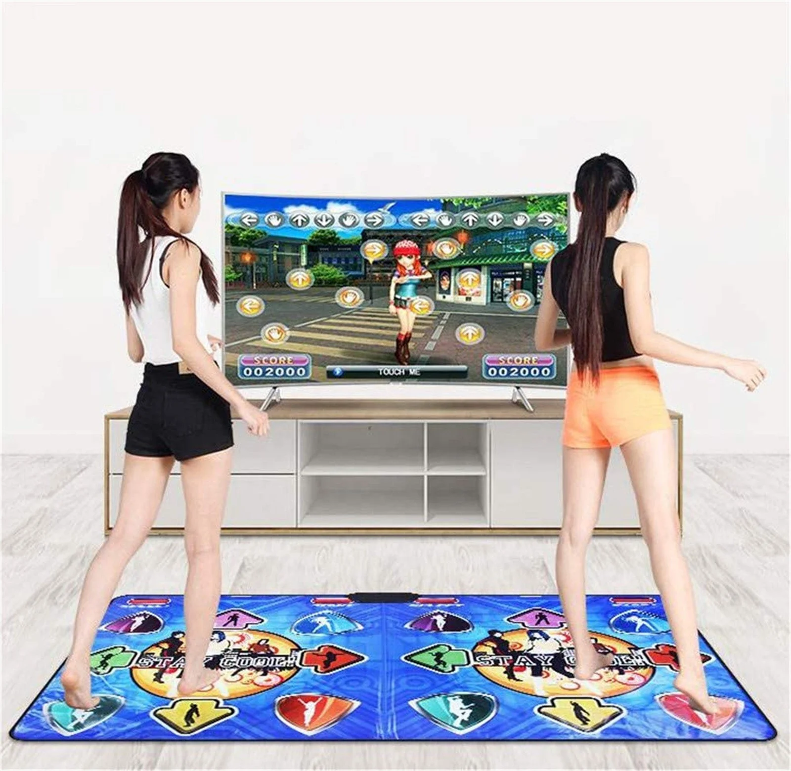 Hot Sale Adults Kids 2 Person Dance Exercise Play at Home Wireless Double Dance Floor DJ Music Mat for Bodybuilding Fitness, Blue/purple/oem
Hot Sale Adults Kids 2 Person Dance Exercise Play at Home Wireless Double Dance Floor DJ Music Mat for Bodybuilding Fitness, Blue/purple/oem