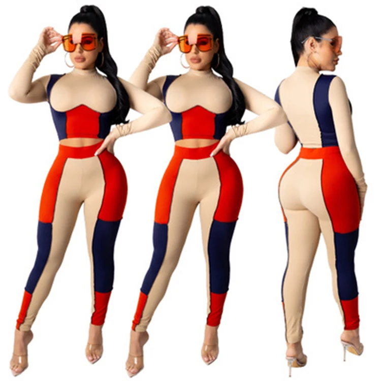 (RTS 0.5) A8787 New style contrast color two piece winter sets sweat pants for women
(RTS 0.5) A8787 New style contrast color two piece winter sets sweat pants for women