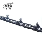 Stock agricultural elevator chain CA413 with V5 attachments