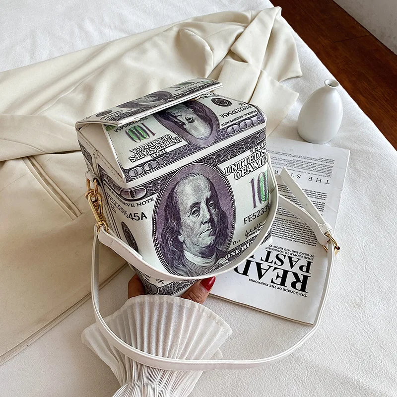 Fashion Personality Creative USA Dollar Figure Pattern Women Pu Portable Shoulder Messenger Bag
Fashion Personality Creative USA Dollar Figure Pattern Women Pu Portable Shoulder Messenger Bag