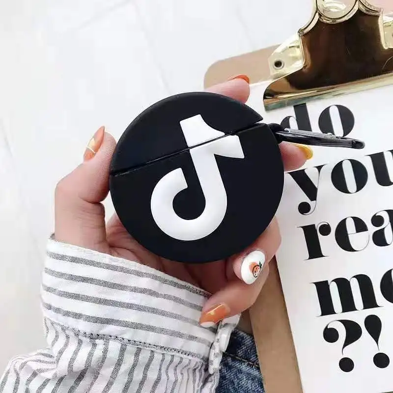Cases for Airpods Funny Cute Cartoon Tiktok Design Soft Silicone Shockproof Covers for Airpods 1 2 Wireless Earphone Wholesale
Cases for Airpods Funny Cute Cartoon Tiktok Design Soft Silicone Shockproof Covers for Airpods 1 2 Wireless Earphone Wholesale