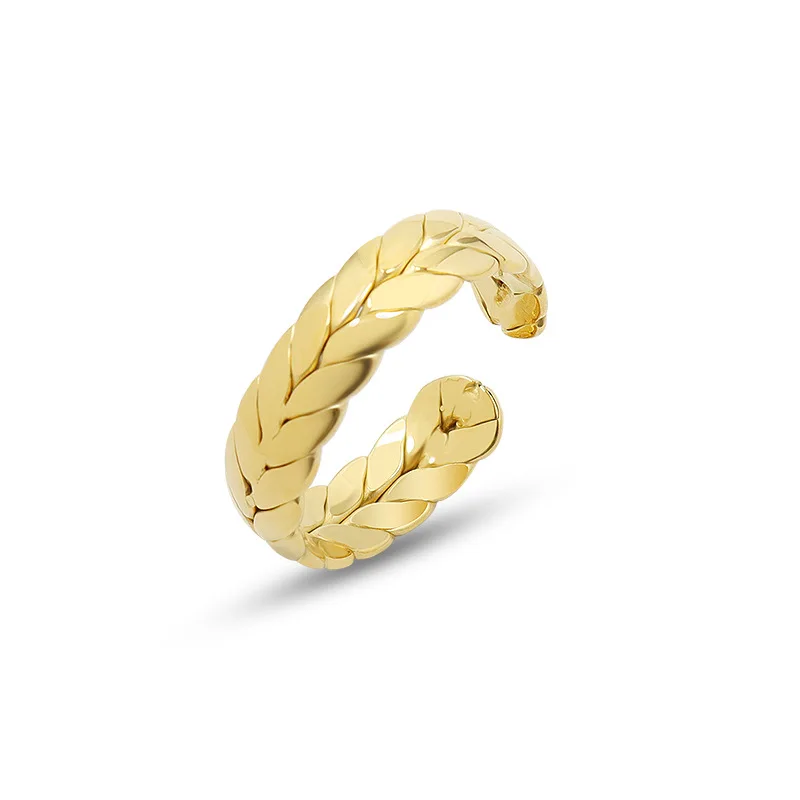 Geometric wheat ear bracelet female ring index finger ring ring stainless steel jewelry set 18k gold, Gold/silver/rose gold
Geometric wheat ear bracelet female ring index finger ring ring stainless steel jewelry set 18k gold, Gold/silver/rose gold