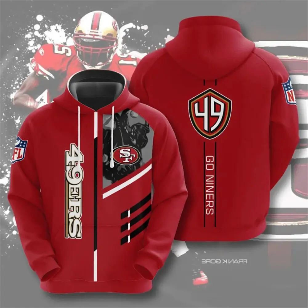 OEM man NFL sweatshirt 3D Printing Trendy striped print pullover Long Sleeve thick Hoodies
OEM man NFL sweatshirt 3D Printing Trendy striped print pullover Long Sleeve thick Hoodies
