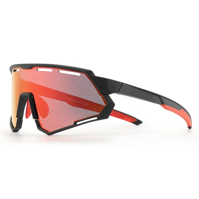 Unisex Design Cycling Sunglasses Fast Shipping Interchangeable Cycling Sunglasses Sports Sun glasses, Black red
Unisex Design Cycling Sunglasses Fast Shipping Interchangeable Cycling Sunglasses Sports Sun glasses, Black red