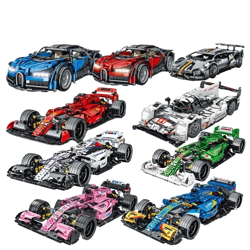 Creative MOC series Porsche 919 Hybrid Sports-car and other 1:10 small particle patchwork block toys as gifts for boys
Creative MOC series Porsche 919 Hybrid Sports-car and other 1:10 small particle patchwork block toys as gifts for boys