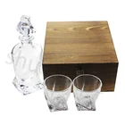 Perfect Whiskey Decanter Glasses Set for Scotch Alcohol Bourbon for Home Bar Ware