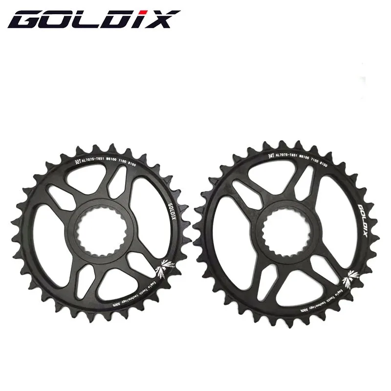 

Direct Mount MTB Chain ring 32T 34T 36T 38T 40T Mountain Bicycle Crankset For shimano M6100 M7100 M8100 M9100, Black